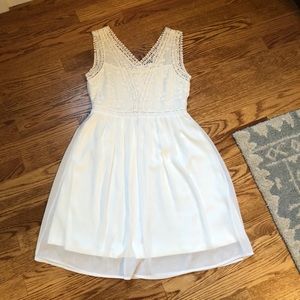 White dress
